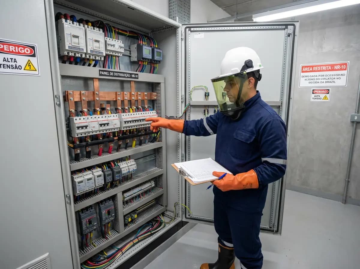Análise de instalações elétricas conforme NR-10
